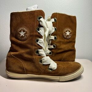 CONVERSE ALL STAR Chuck Taylor Fall Suede Leather Winter boots Women size 9